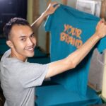 Kaos Sablon Media Branding