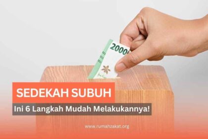 sedekah subuh melalui transfer bank