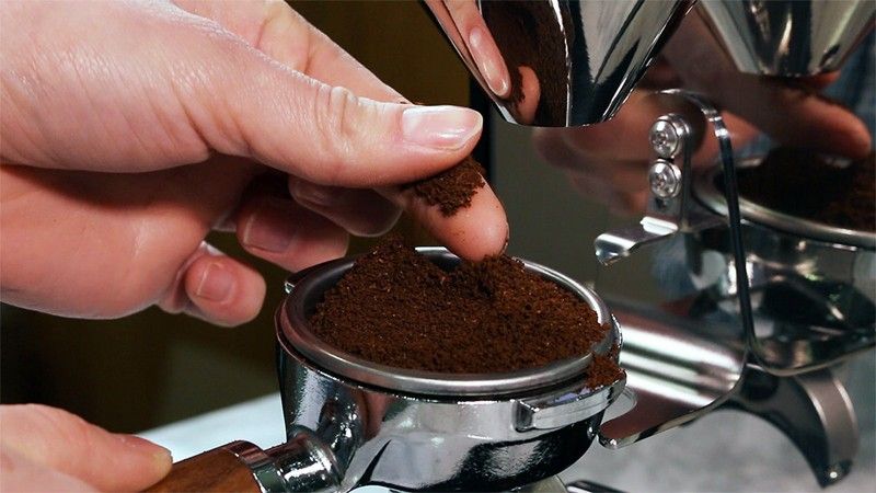 Bubuk kopi gilingan