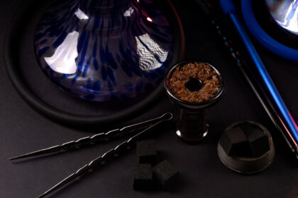 Coconut shell charcoal for shisha