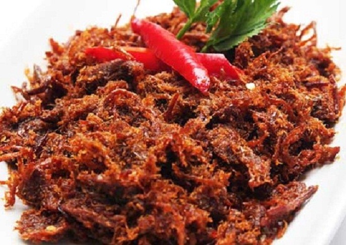 daging suwir pakai mesin