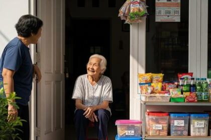pensiunan menjalankan usaha mandiri bagi pensiunan dengan membuka usaha kecil di rumah