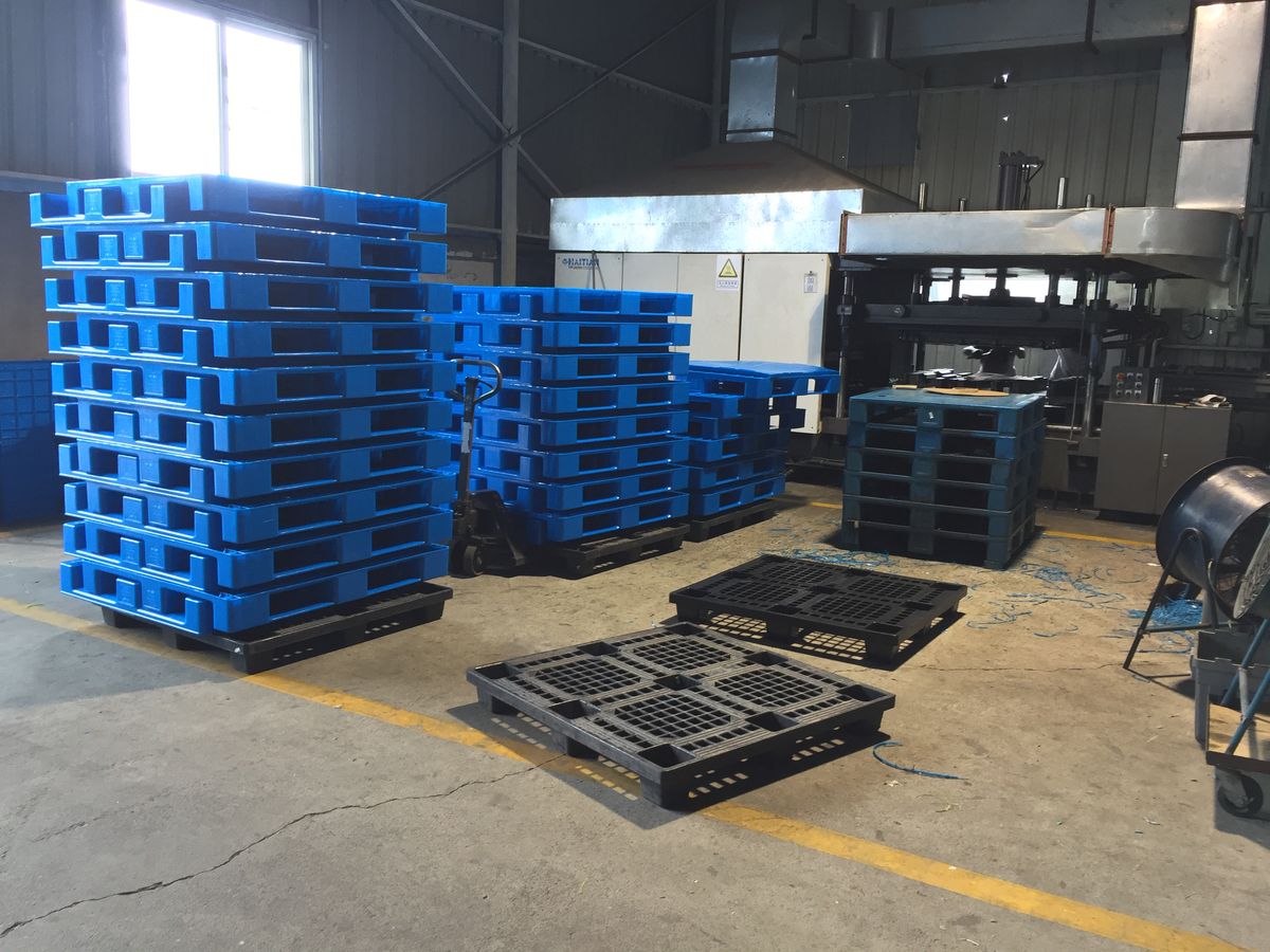 Pallet plastik vs kayu