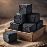 Eco-Friendly Coconut Charcoal Cubes for Grilling