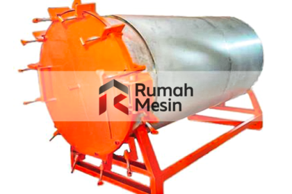 cara mengoperasikan steamer baglog jamur