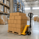 cara memindahkan barang dengan pallet