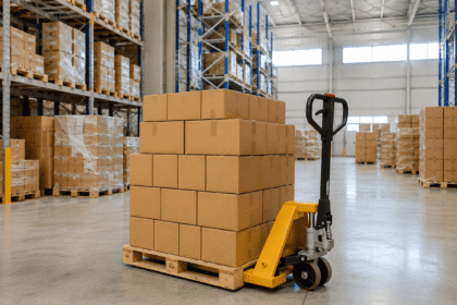 cara memindahkan barang dengan pallet