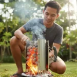Cara menyalakan arang briket