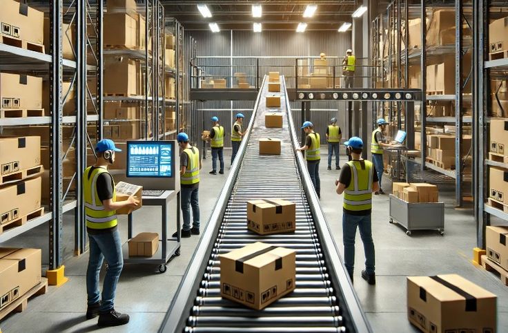 cara menghemat tenaga pemindahan barang, pemindahan barang, menghemat tenaga kerja, alat pemindah barang, conveyor, mesin conveyor, pemindahan material, distribusi barang, efisiensi kerja, efisiensi produksi, alur material, sistem pemindahan barang, produktivitas kerja, alat bantu produksi, pergudangan